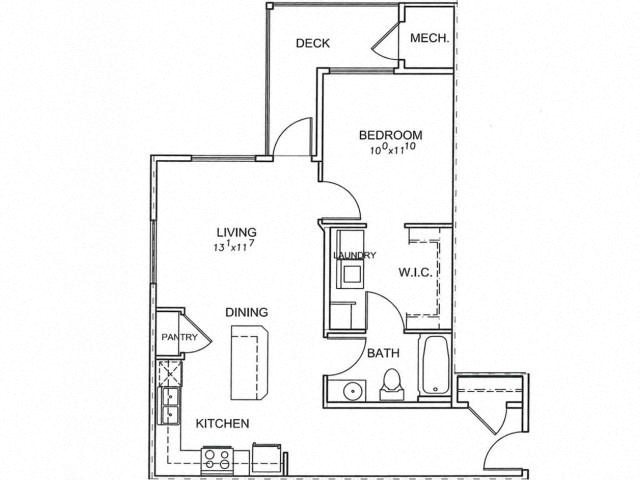 The Boardwalk floor plan